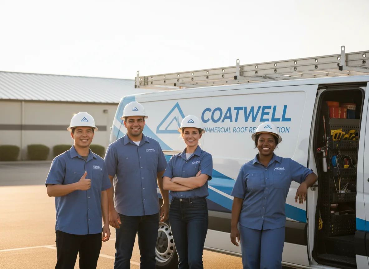 Commercial roof coating company in Berwick, IA